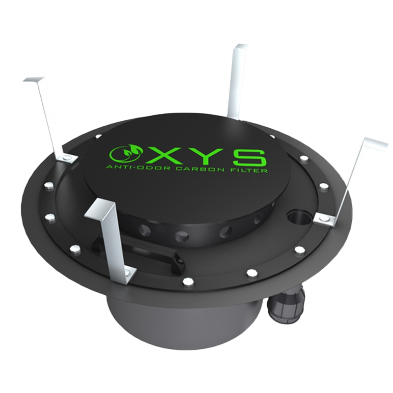 OXYS filtr antyodorowy podwłazowy – niweluje smród z kanalizacji